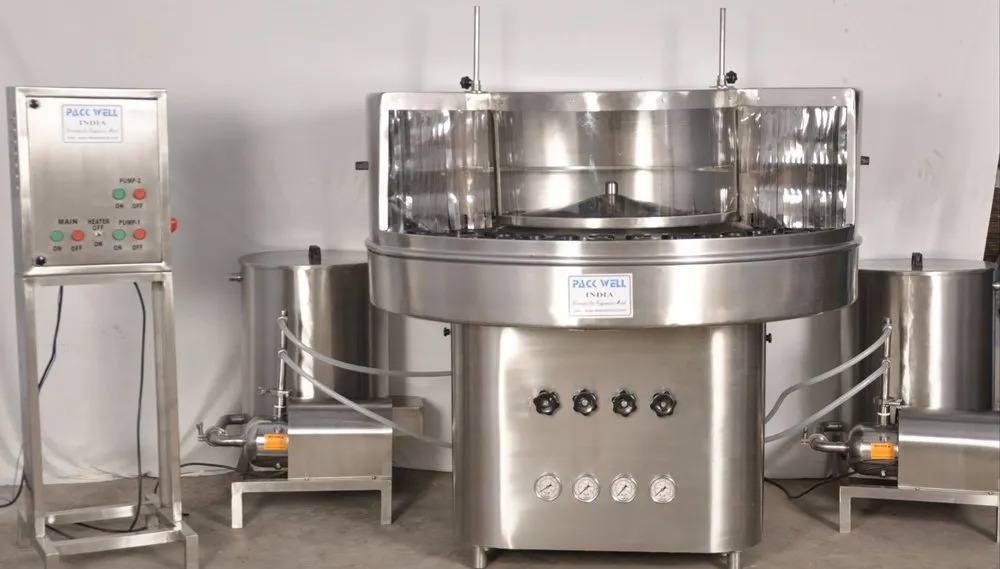 High Speed Rotary Bottle Washing Machine