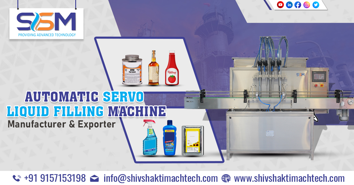 Automatic Servo Liquid Filling Machine in Qatar