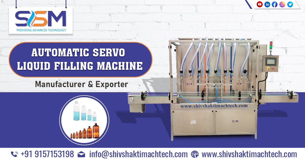 Automatic Servo Liquid Filling Machines in Saudi Arabia