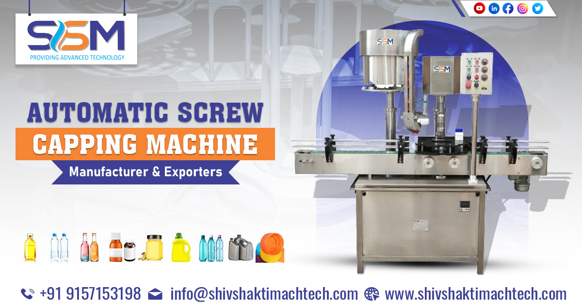 Automatic Screw Capping Machine in Bahrain