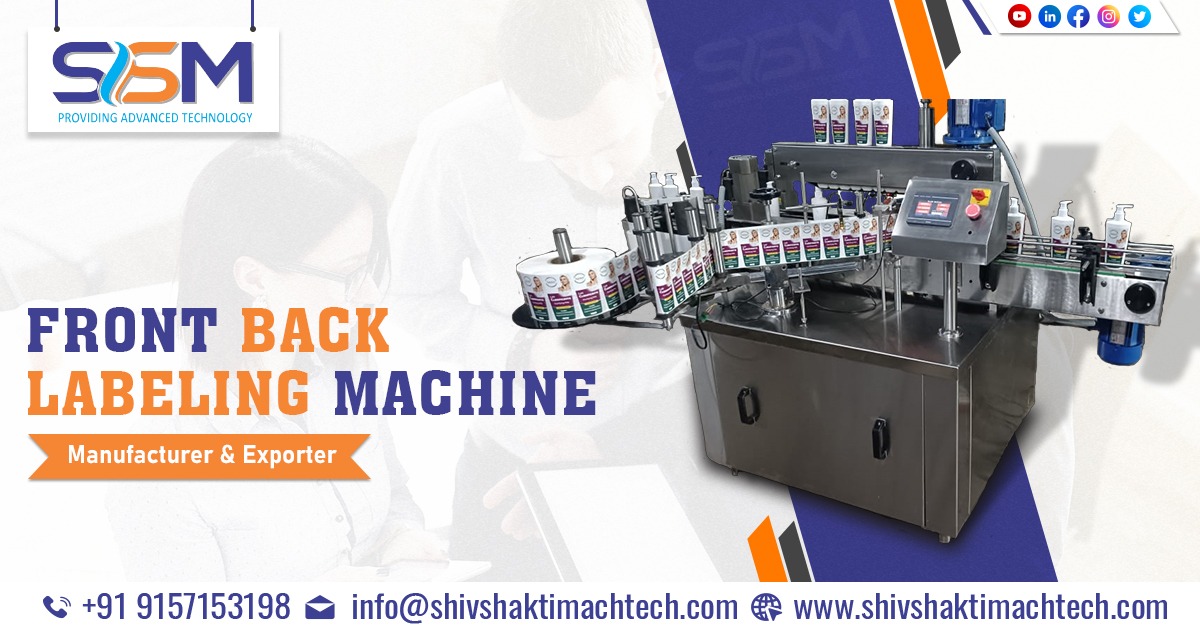 Front-Back Labeling Machine In Dubai