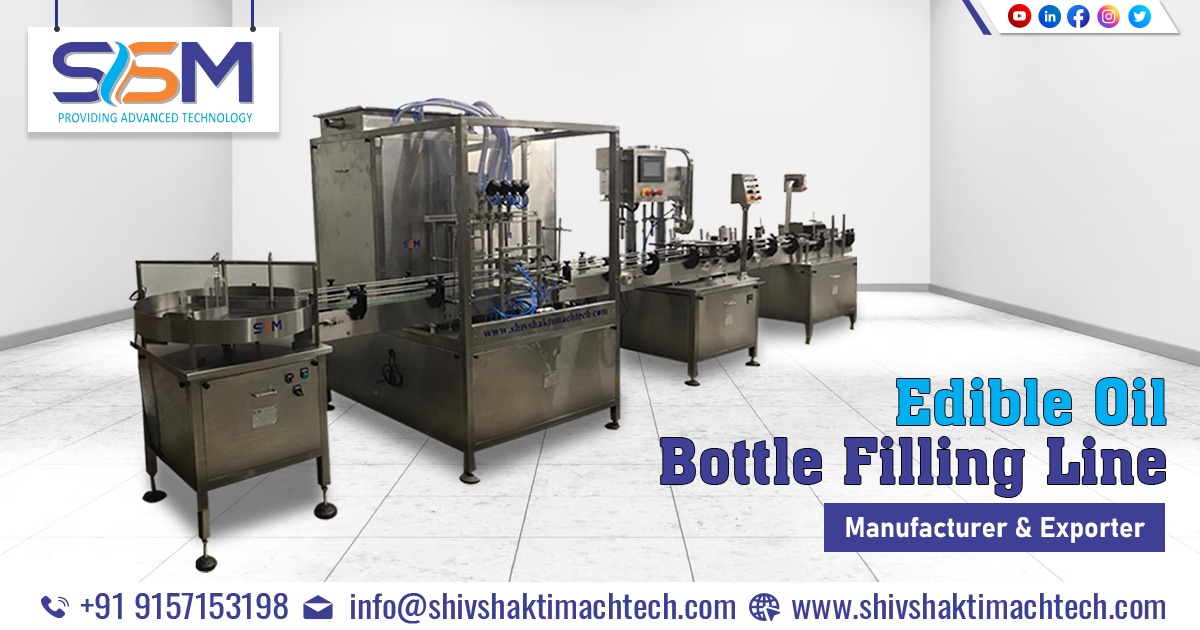 Edible Oil Bottle Filling Line in Kuwait