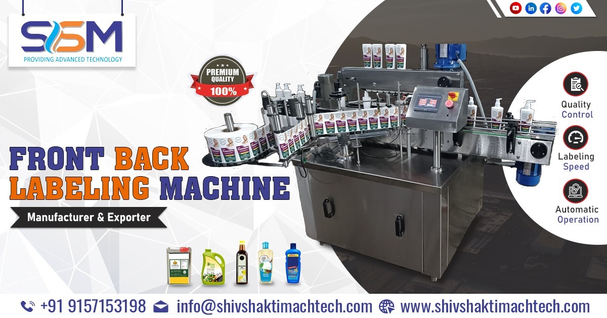 Front Back Labeling Machines