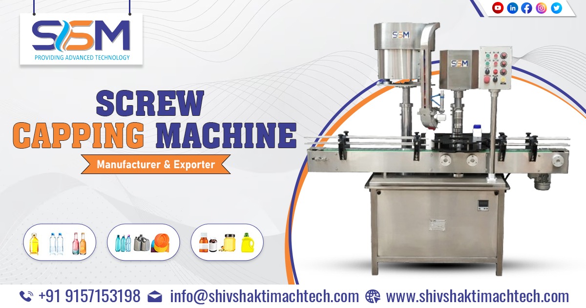 Screw Capping Machine in Dubai