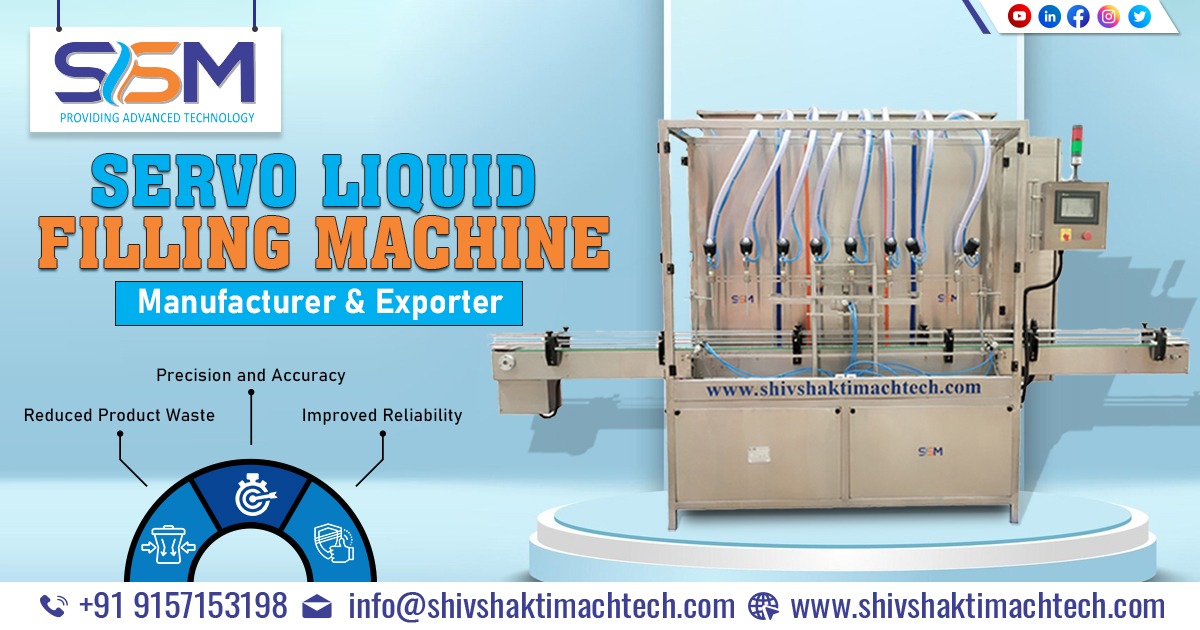 Servo Liquid Filling Machine in Kuwait
