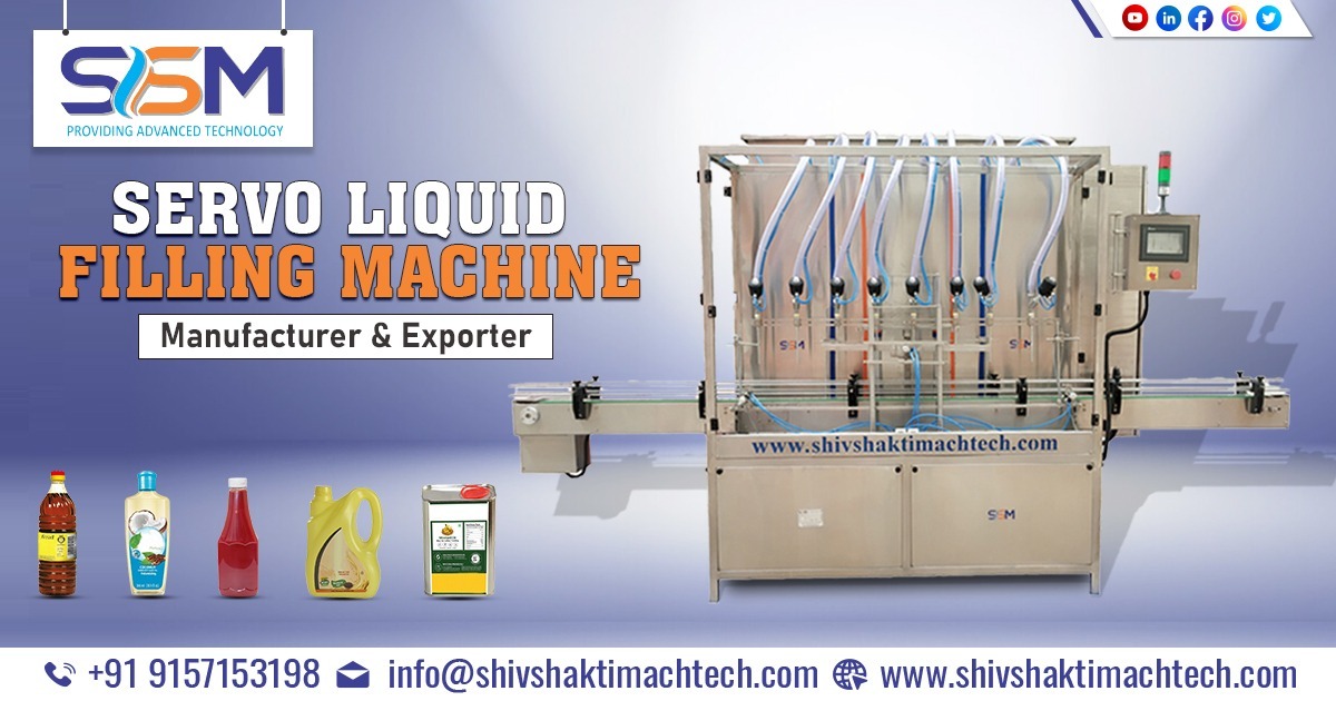 Servo Liquid Filling Machine in Nepal