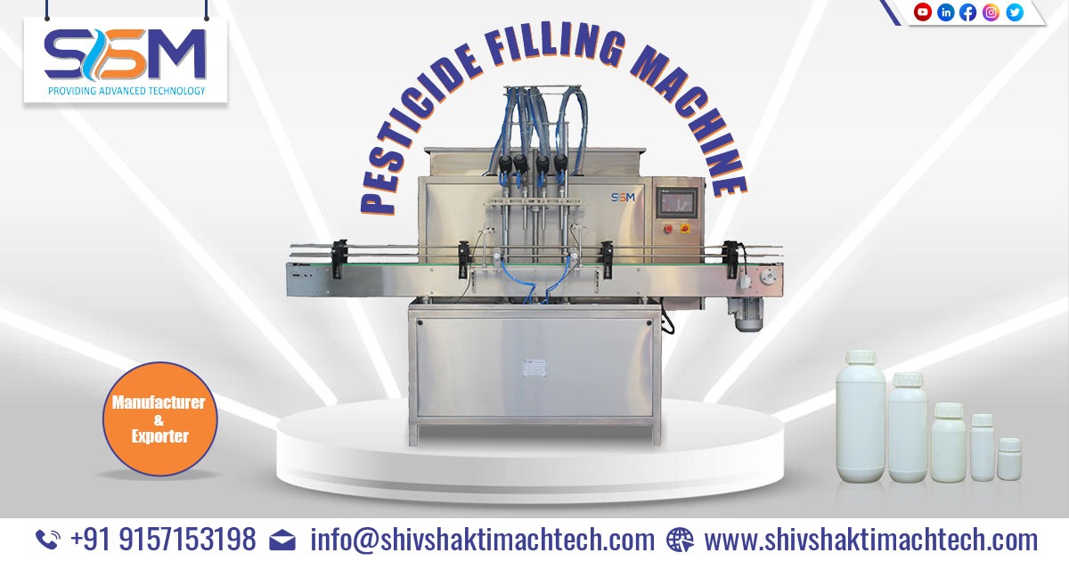 Pesticide Filling Machine In Ahmedabad