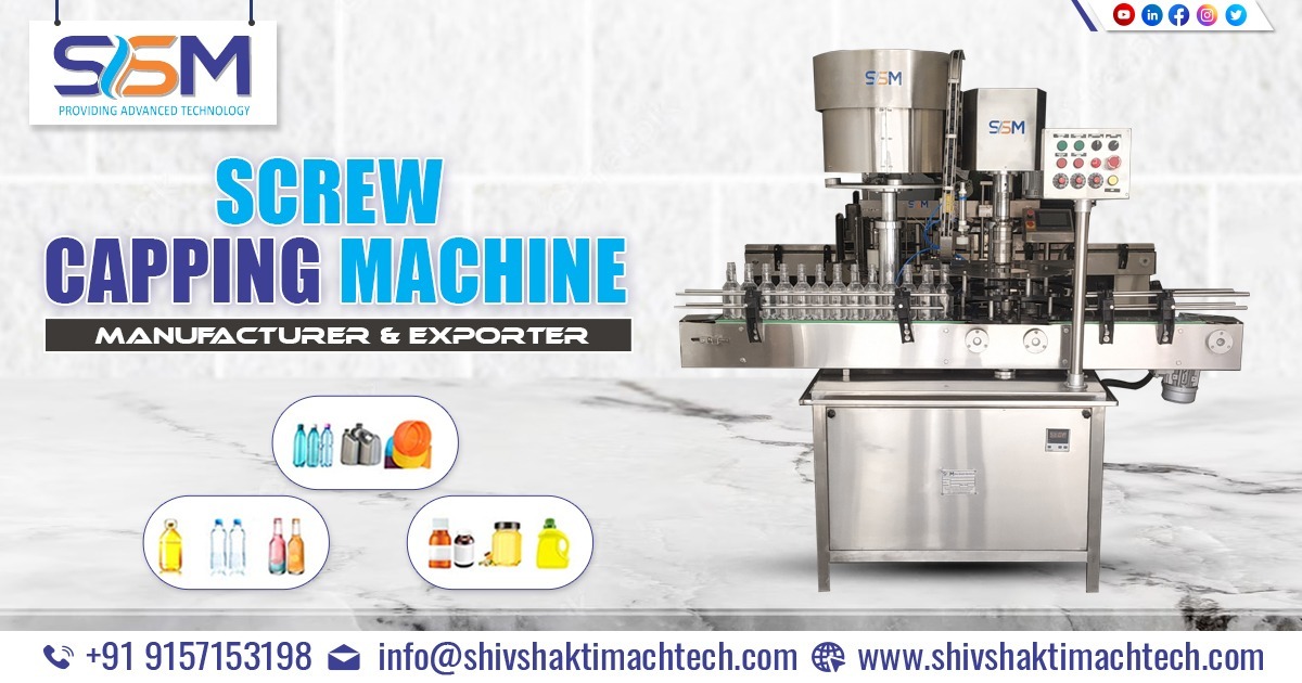 Screw Capping Machine in Bahrain