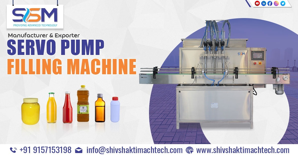 Servo Pump Filling Machine