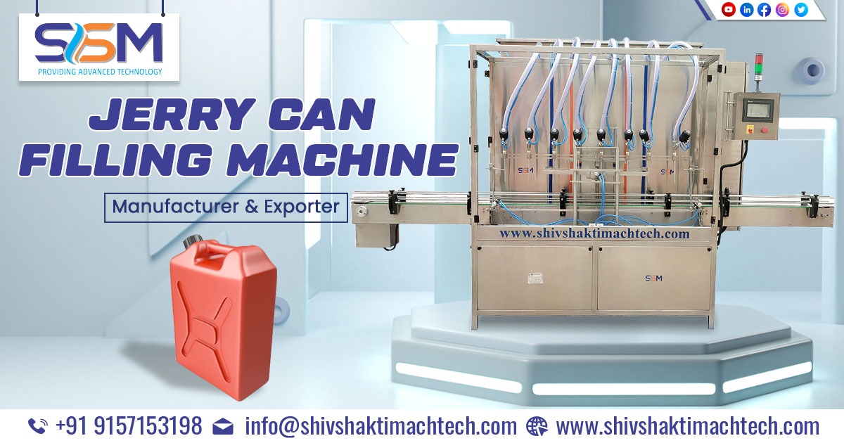 Jerry Can Filling Machine