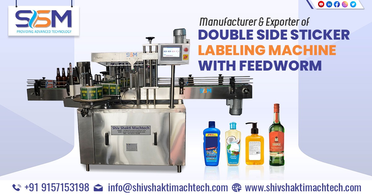 Double side labelling machine | Front & Back Labeller