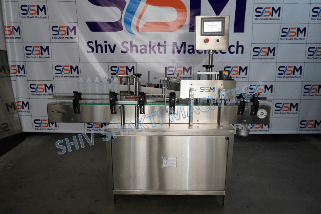 High Speed Round Bottle Sticker Labeling Machine