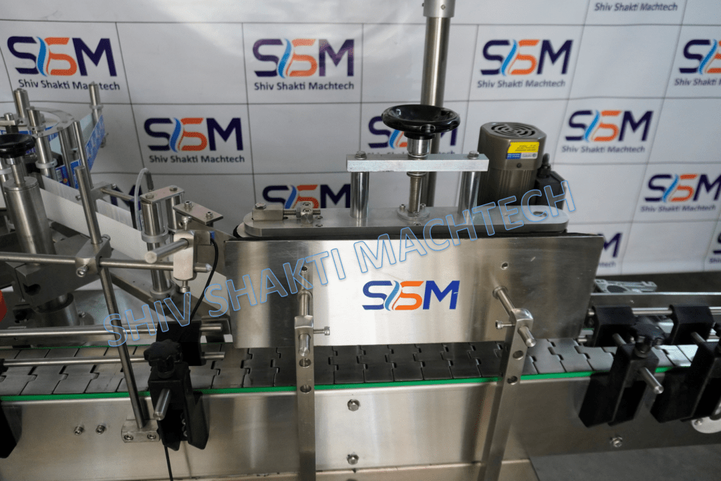 Round Bottle Sticker Labelling Machine