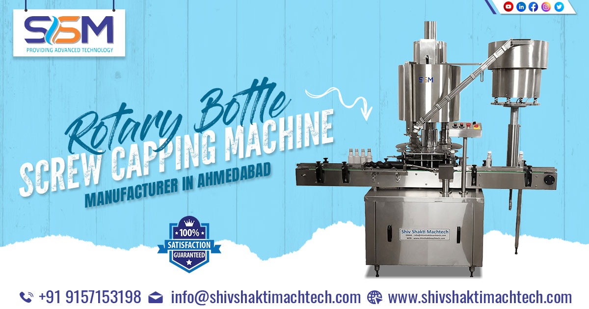 Rotary Bottle Screw Capping Machine