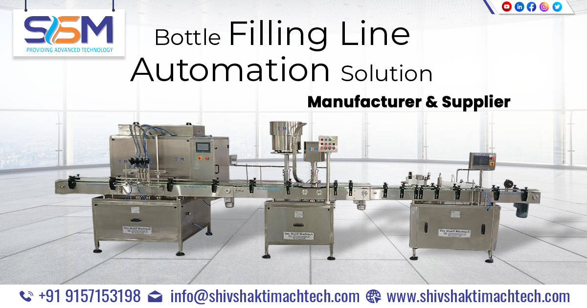 Bottle Filling Line Automation Solution