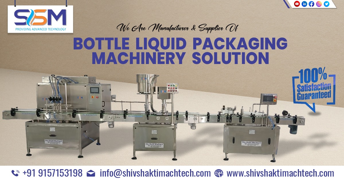 Bottle Liquid Packaging Machinery Solution