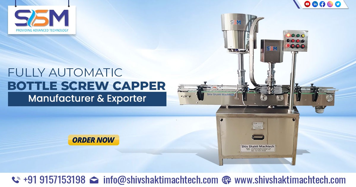 Fully Automatic Bottle Screw Capper