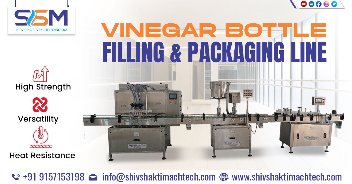 Vinegar Bottle Filling and Packaging Line