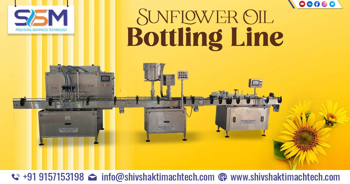 Sunflower Oil Bottling Line