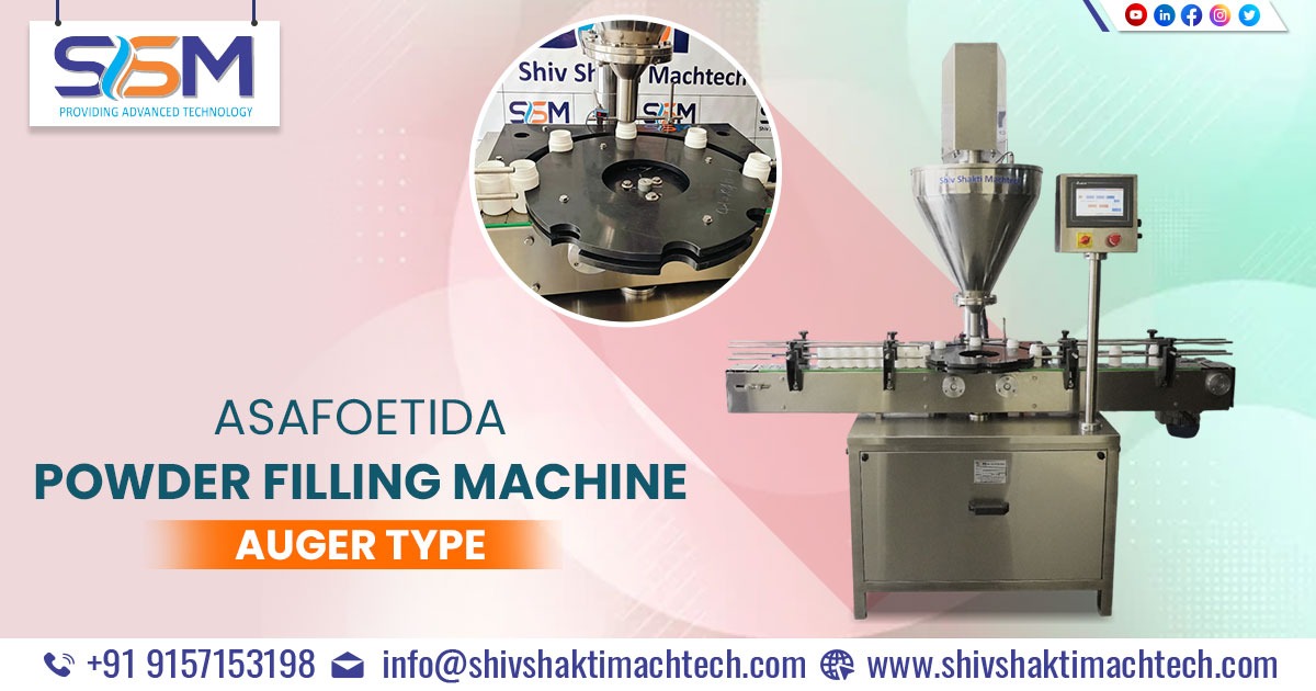 Asafoetida Powder Filling Machine