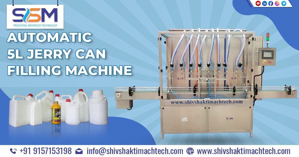 Automatic 5L Jerry Can Filling Machine