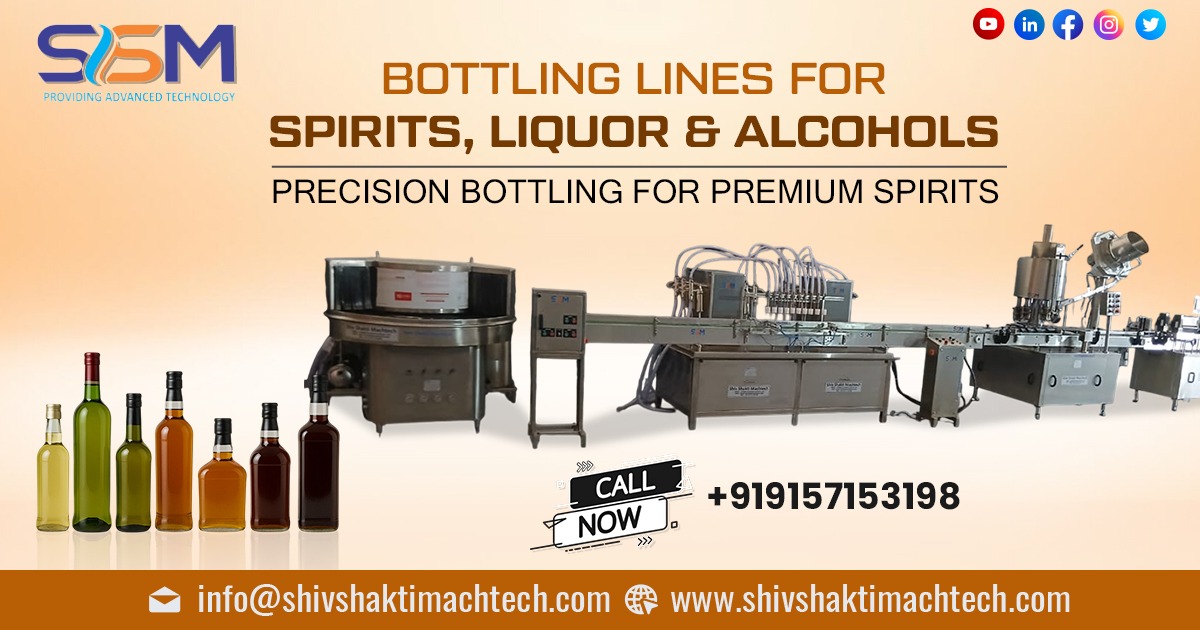 Bottling lines for Spirits, Liquor and Alcohol for African Market