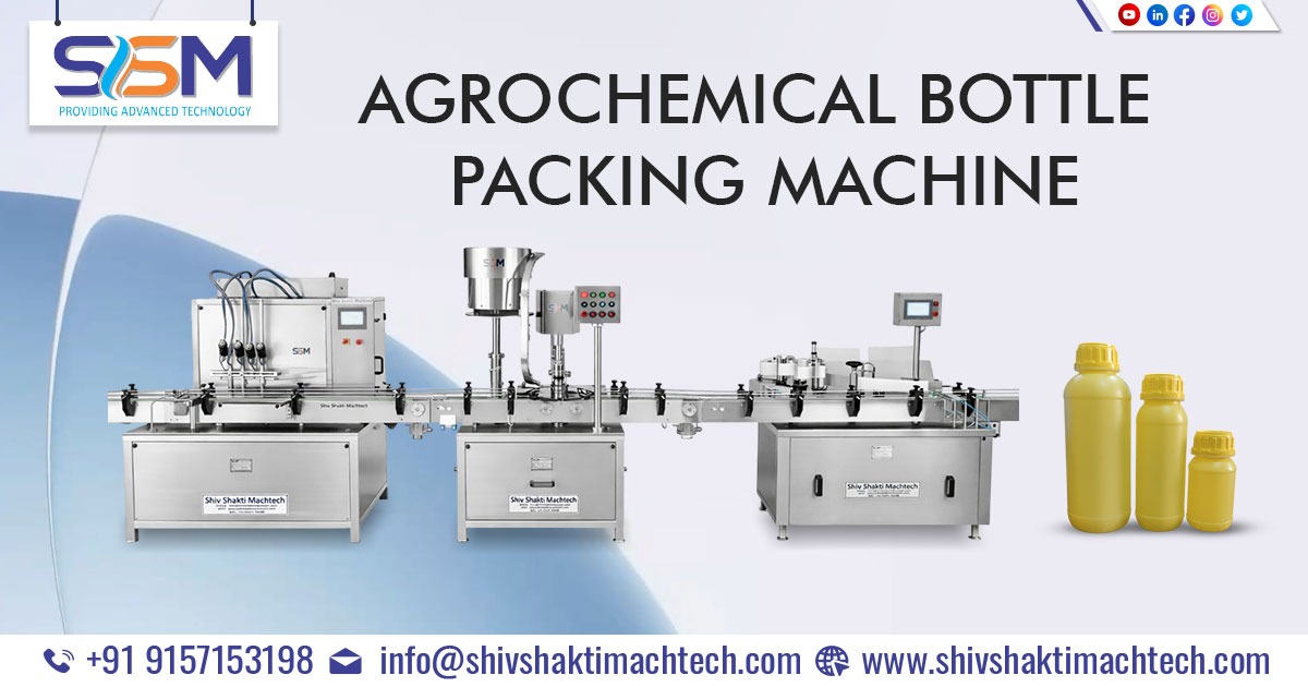 Agrochemical Bottle Packaging Machine