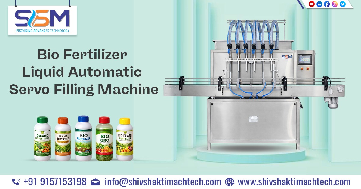 Bio Fertilizer Liquid Automatic Servo Filling Machine
