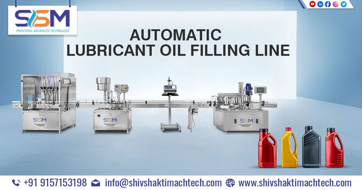 Automatic Lubricant Oil Filling Line