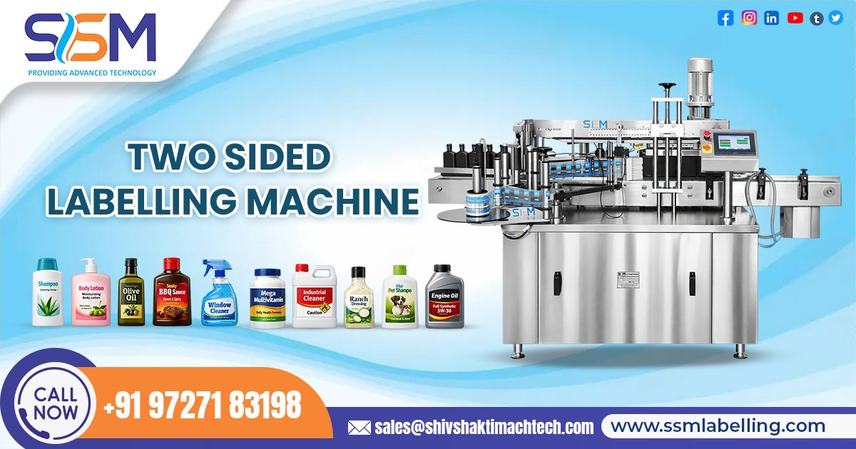 Two Sided Labelling Machine Manufacturer and Exporter