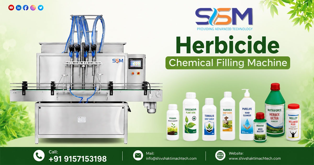 Herbicide Chemical Filling Machine | Advanced Liquid Packaging Solution