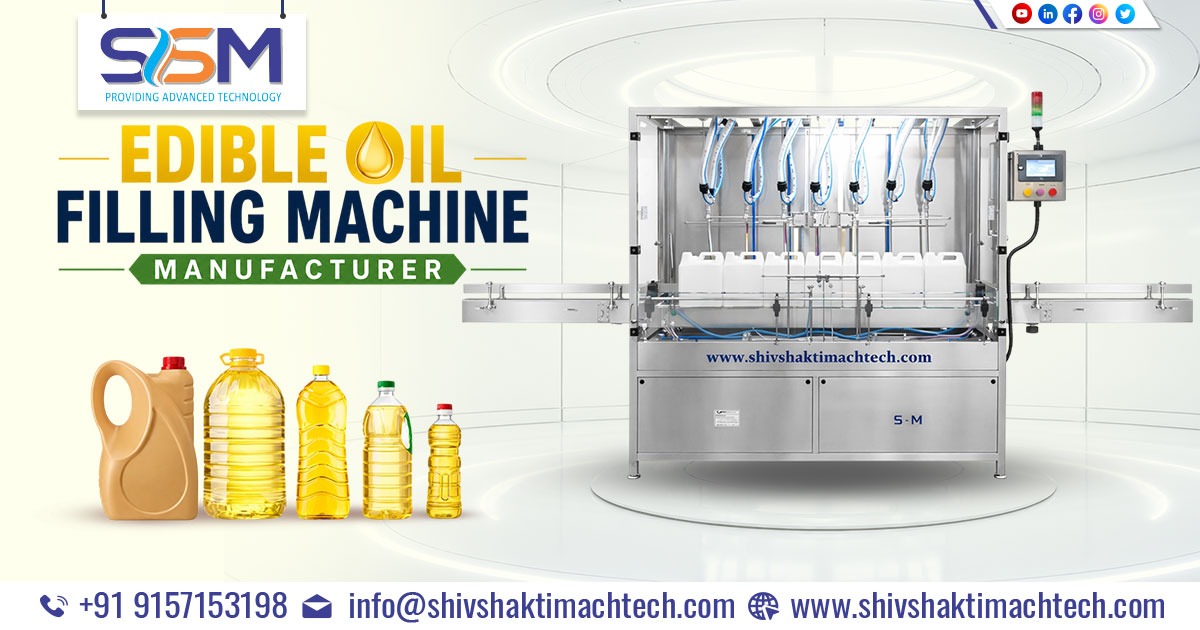 Edible Oil Filling Machine Manufacturer
