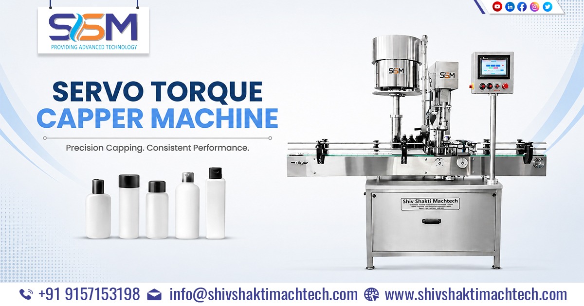 Servo Torque Capper Machine Manufacturer and Exporter