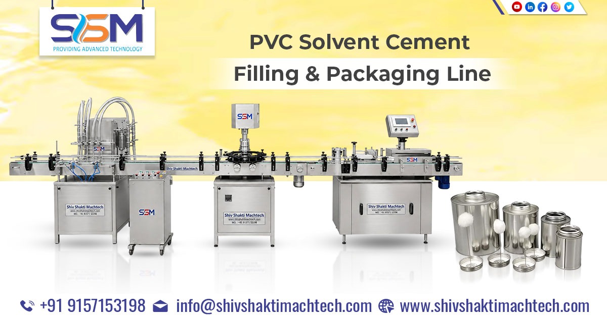 PVC Solvent Cement Filling and Packaging Line Supplied to Kathwada, Ahmedabad