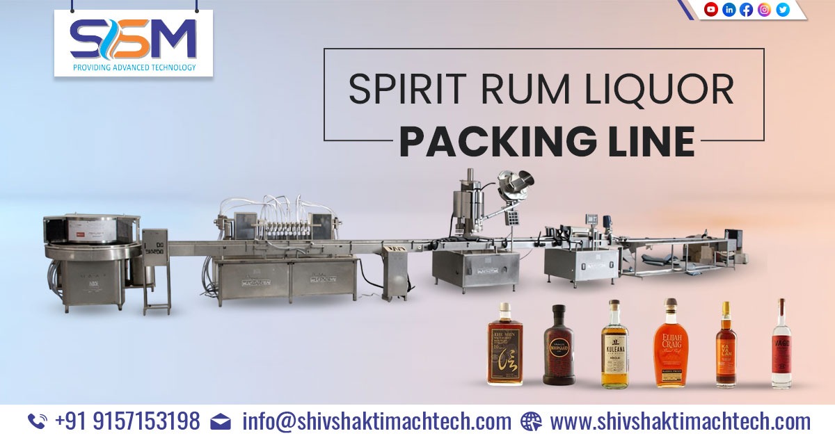 Spirit Rum Liquor Packing Line Manufacturer and Supplier