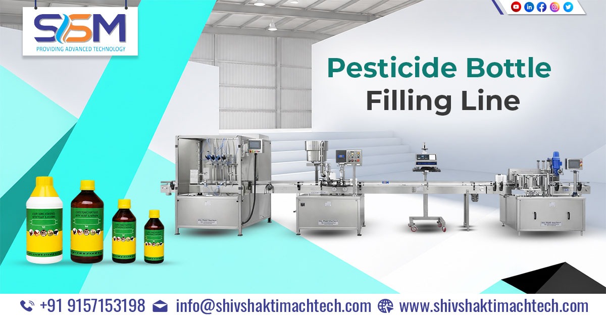 Pesticide Bottle Filling Line Manufacturer