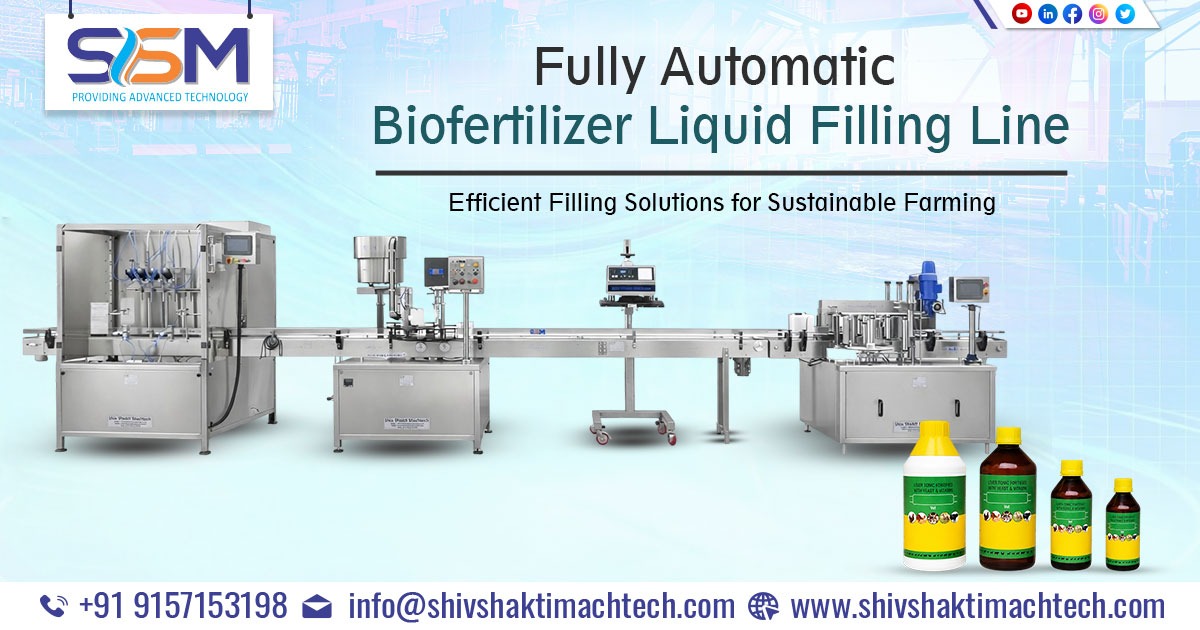 Fully Automatic Biofertilizer Liquid Filling Line Manufacturer