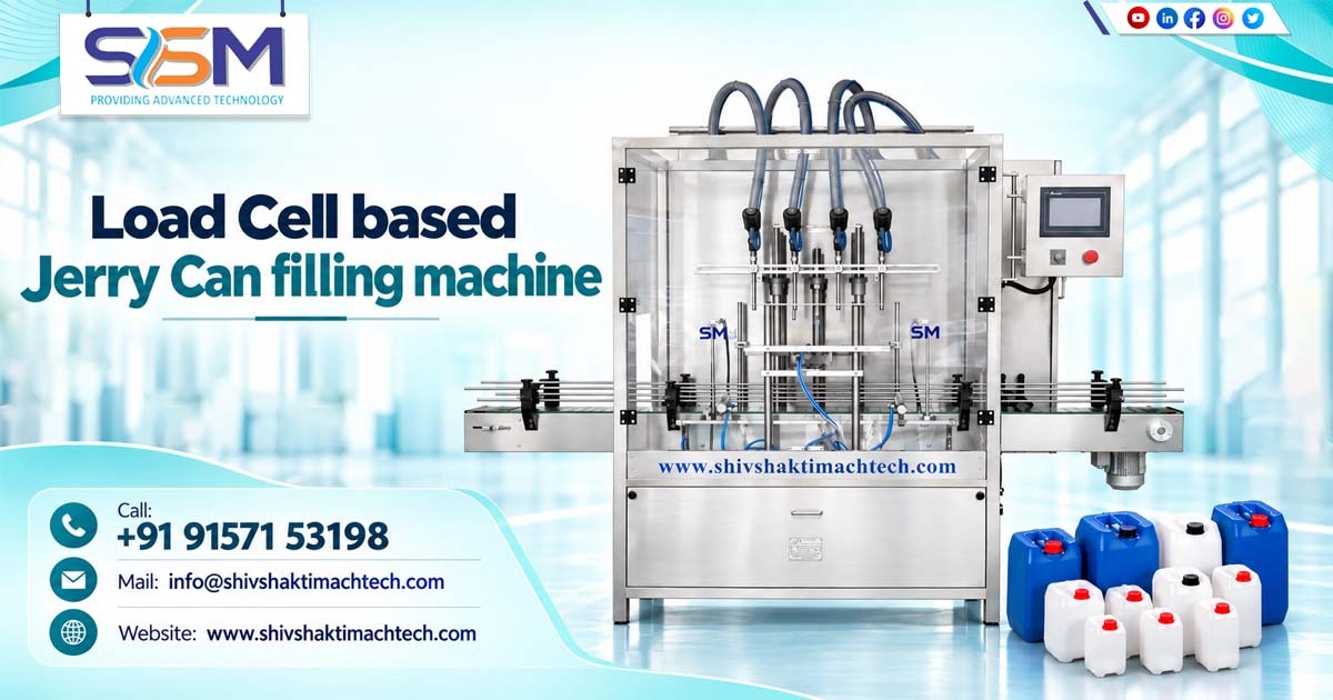 Load Cell Based Jerry Can Filling Machine Manufacturer