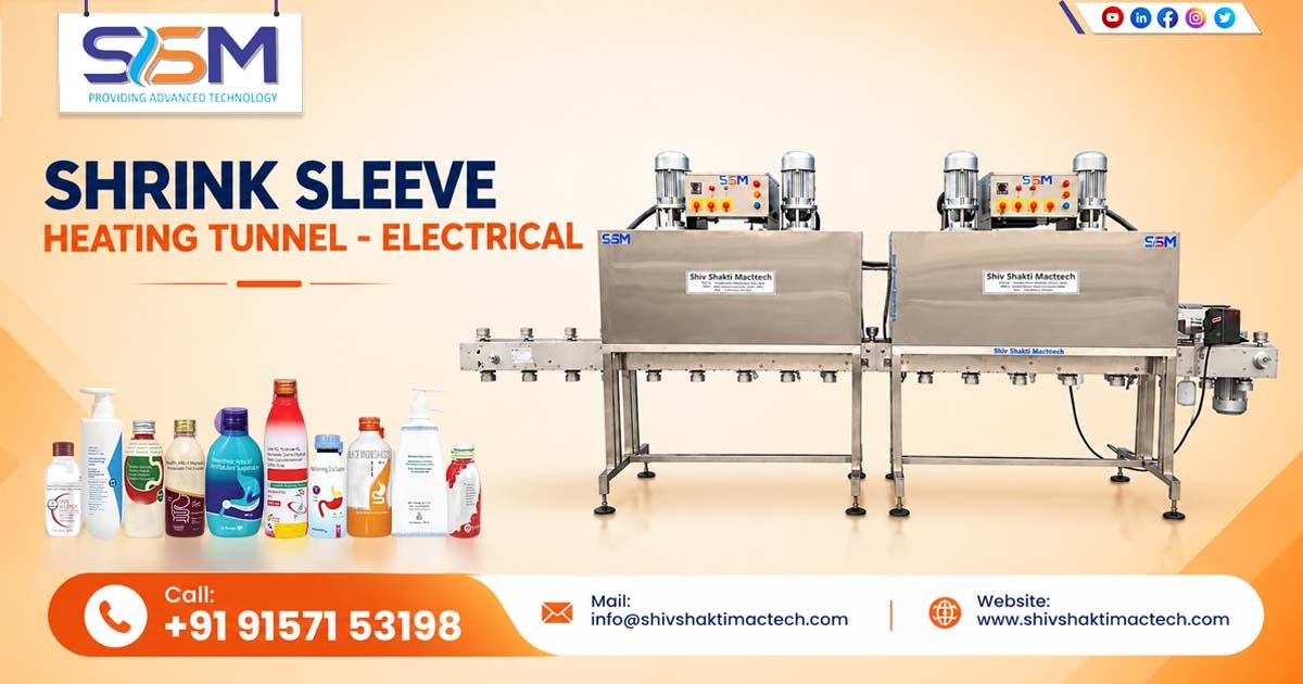Shrink Sleeve Heating Tunnel - Electrical Manufacturer