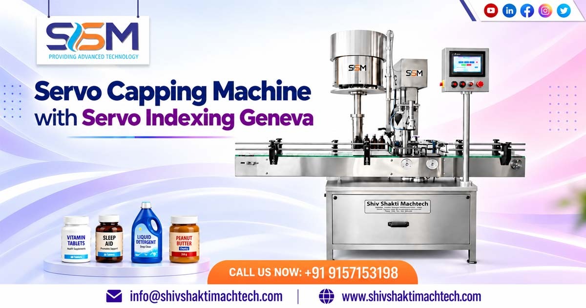 Manufacturer of Servo Capping Machine with Servo Indexing Geneva
